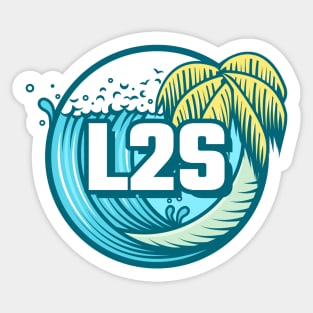 Waves Sticker